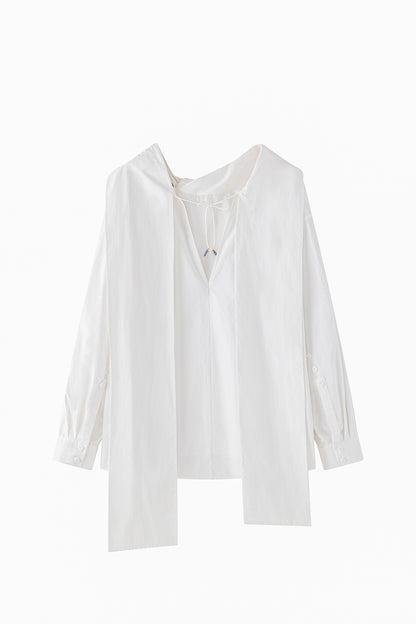 Cosmo scarf shirt