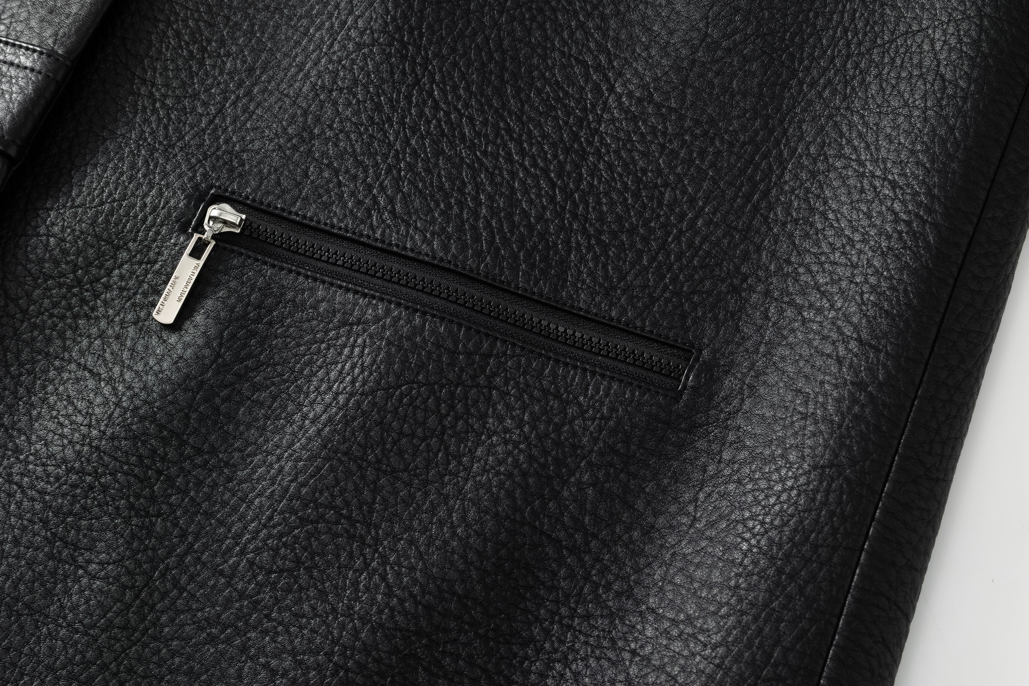 Cosmo long leather jacket