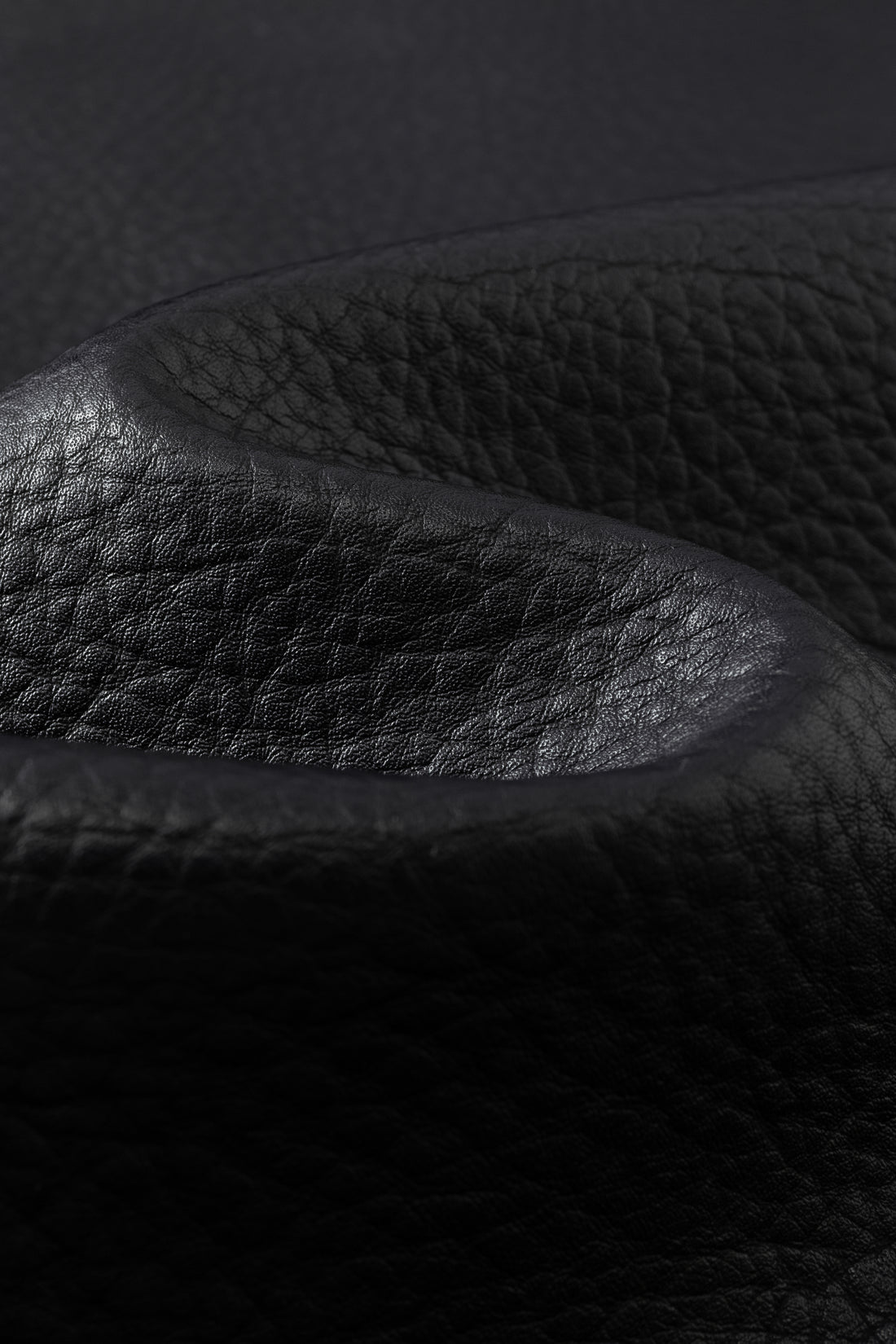 Cosmo long leather jacket
