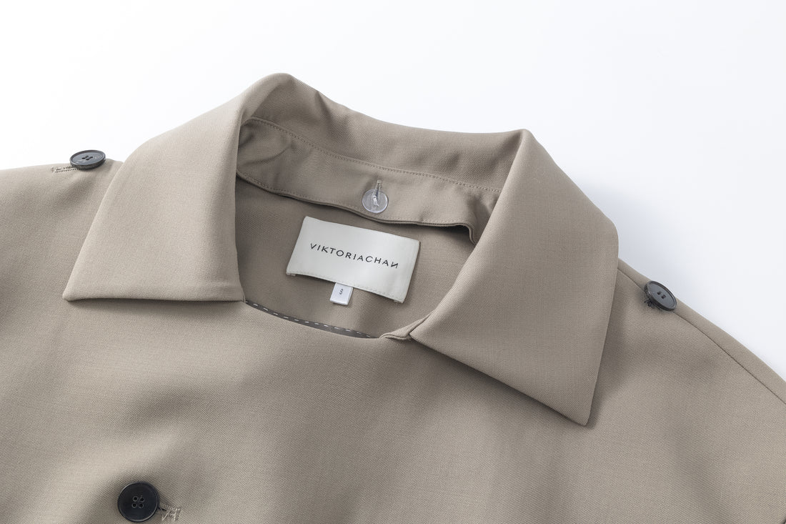 Larissa wool trenchcoat