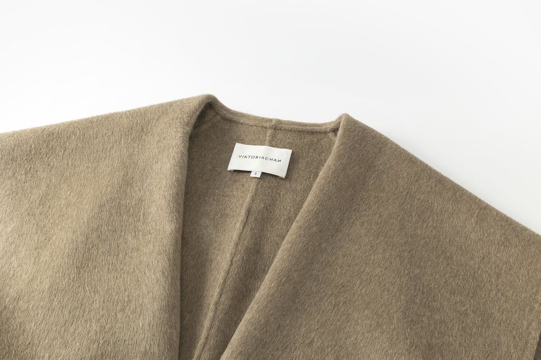 Tatiana big collar coat