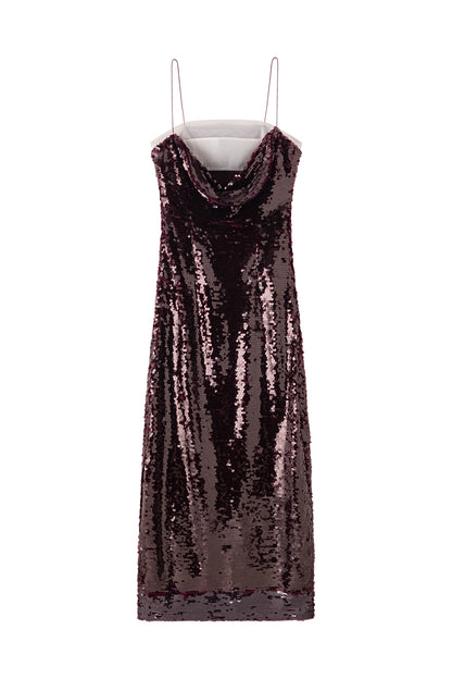 Tinsel sequin dress