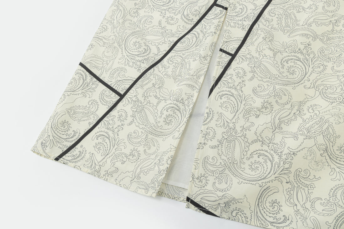 Roma silk skirt
