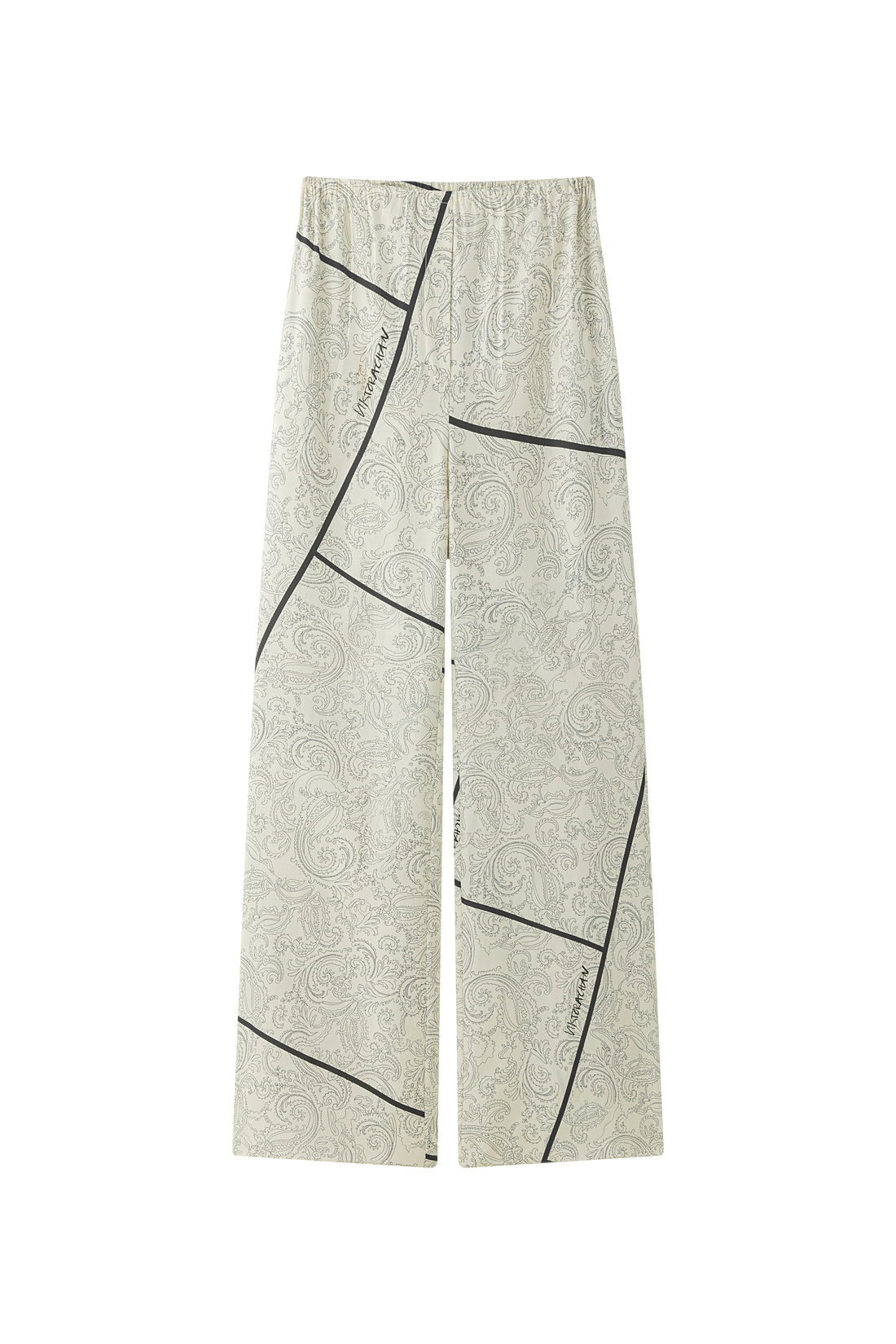 Roma silk trousers