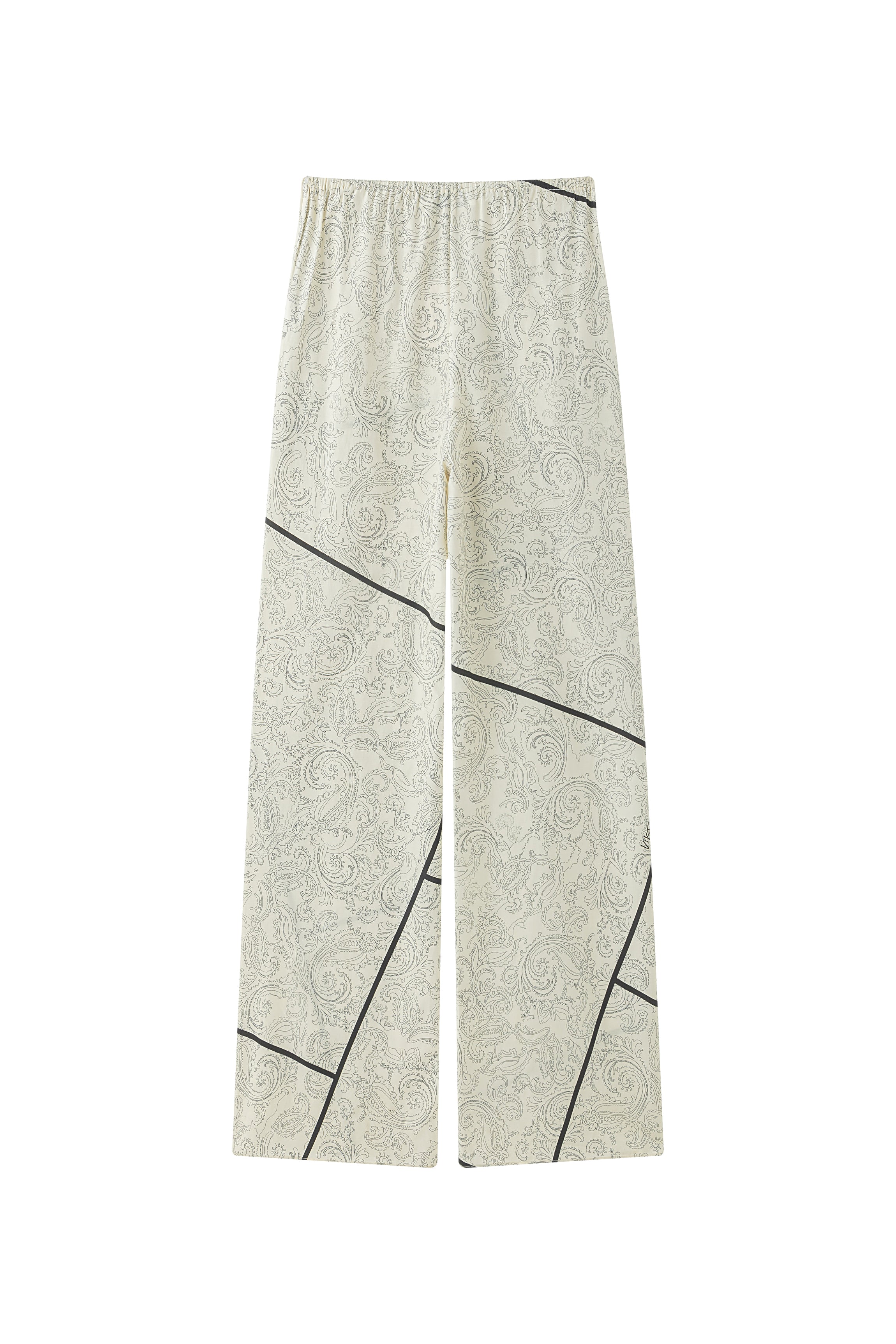 Roma silk trousers
