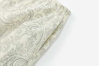 Roma silk trousers