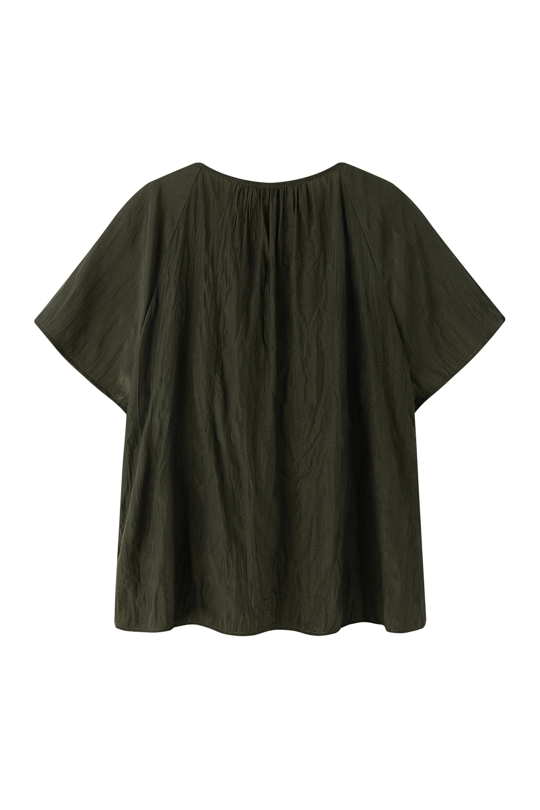 Allie crinkled top