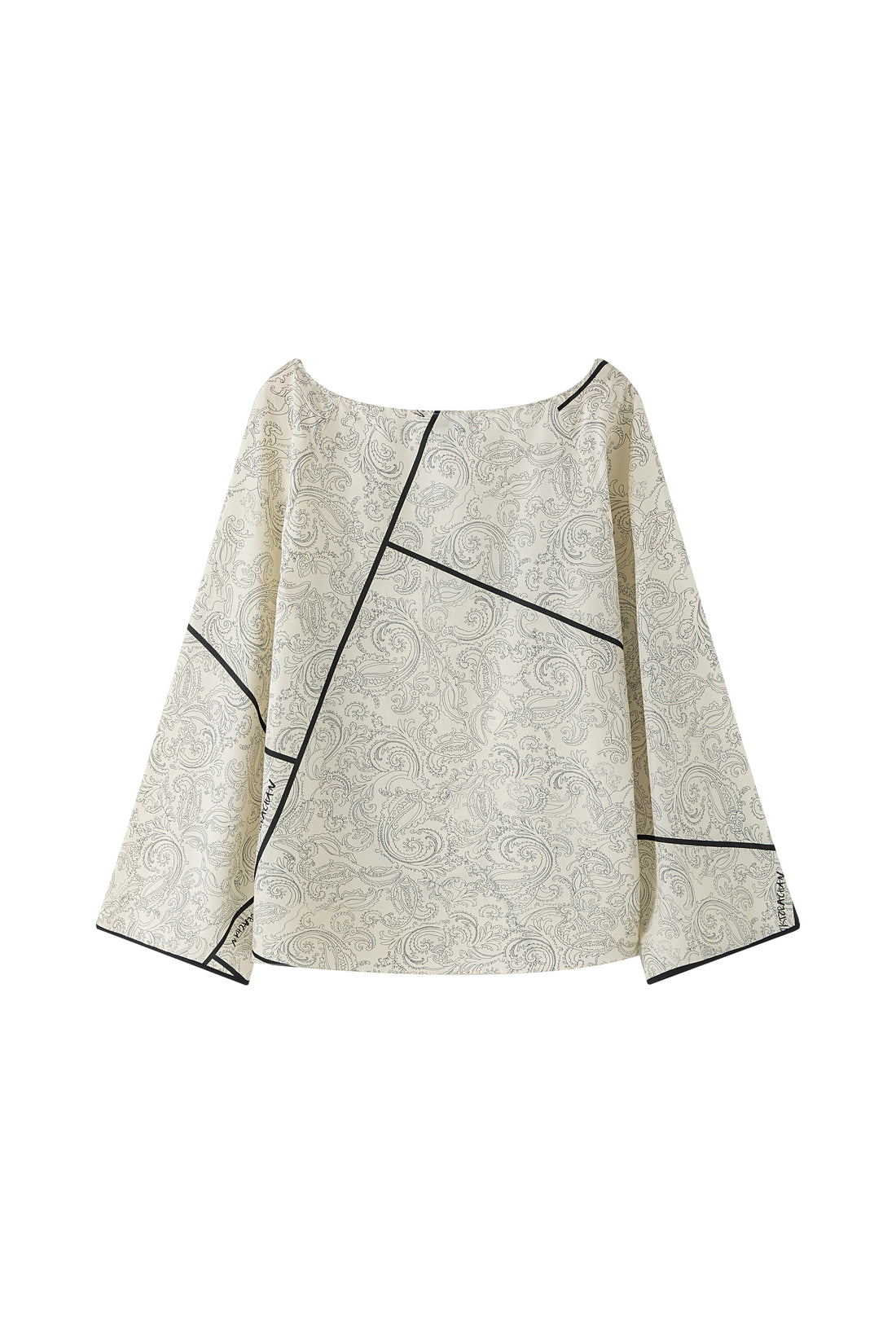 Roma silk blouse