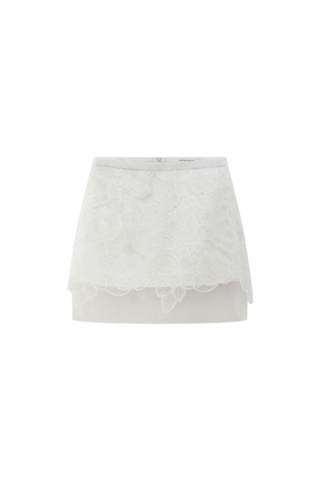 Amalia lace short skirt