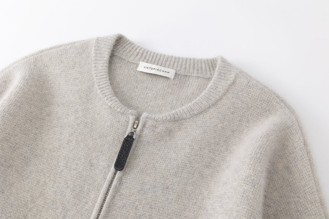 Capri zipper cardigan