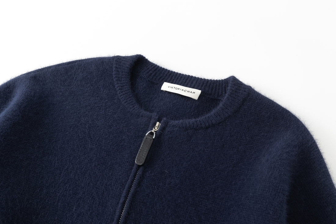 Capri zipper cardigan