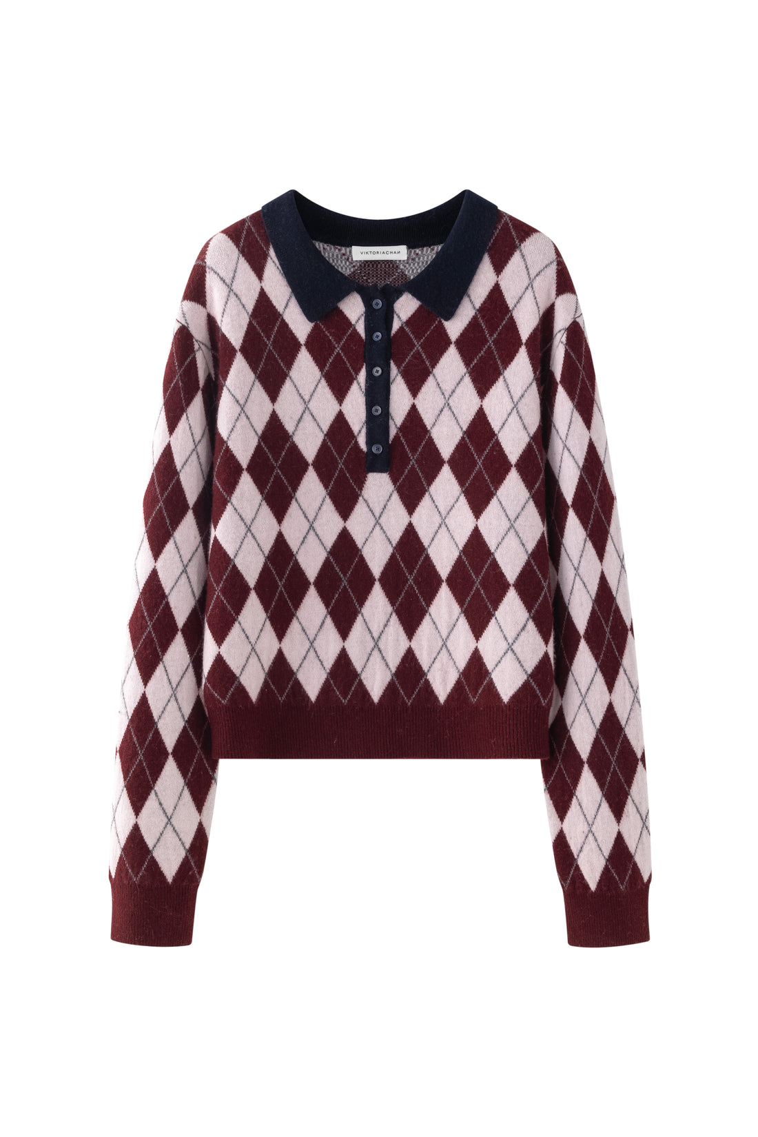 Araki checked knit