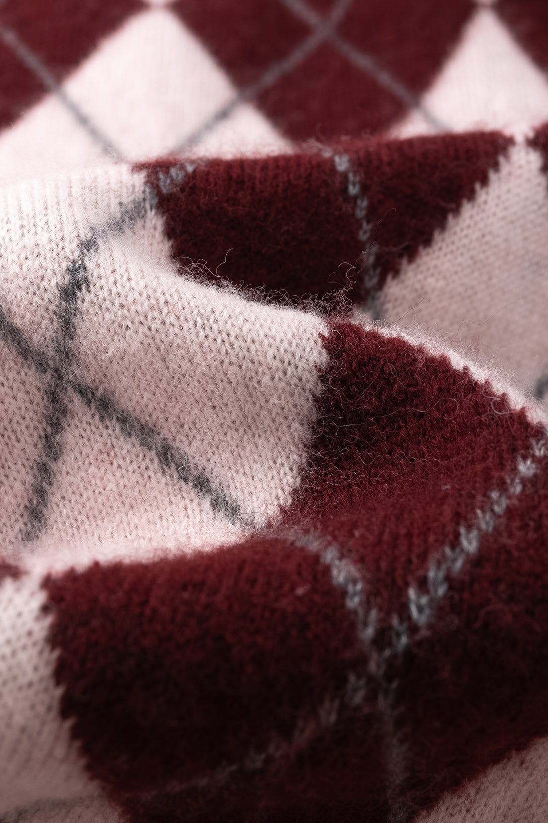 Araki checked knit