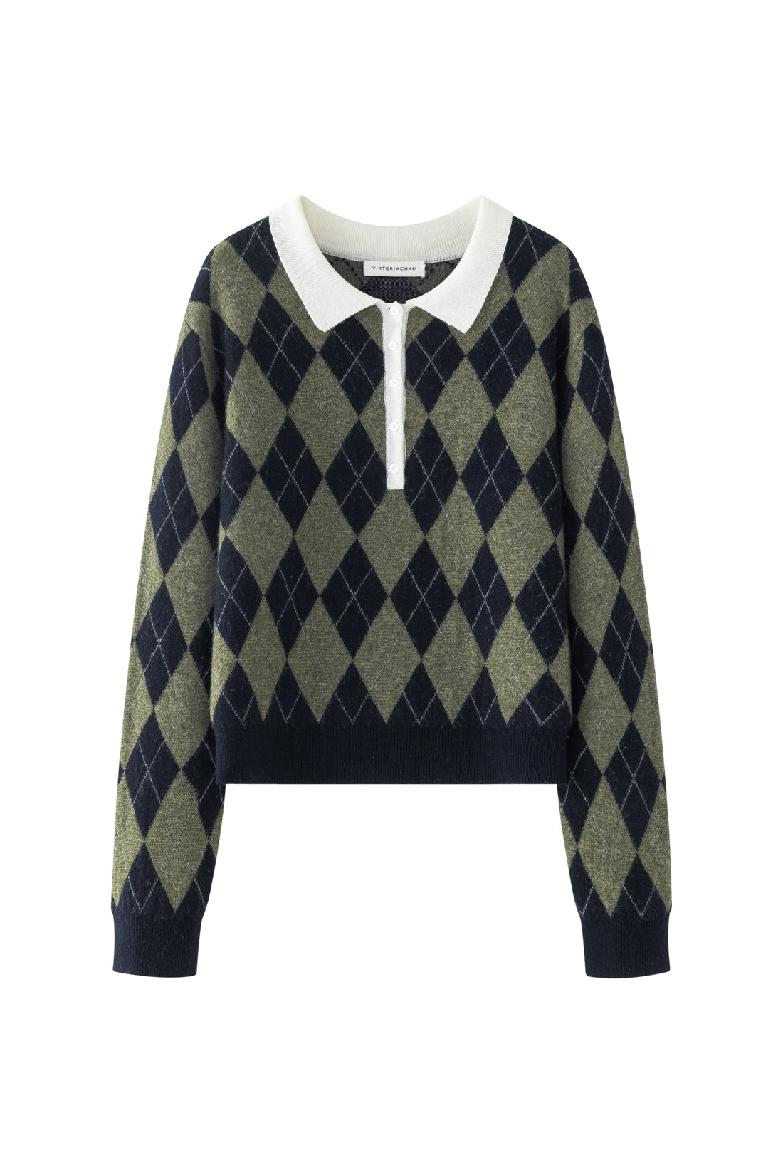 Araki checked knit