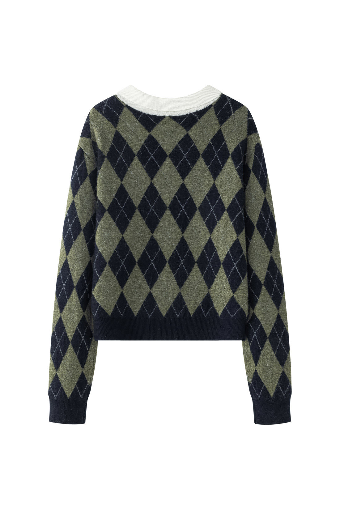 Araki checked knit