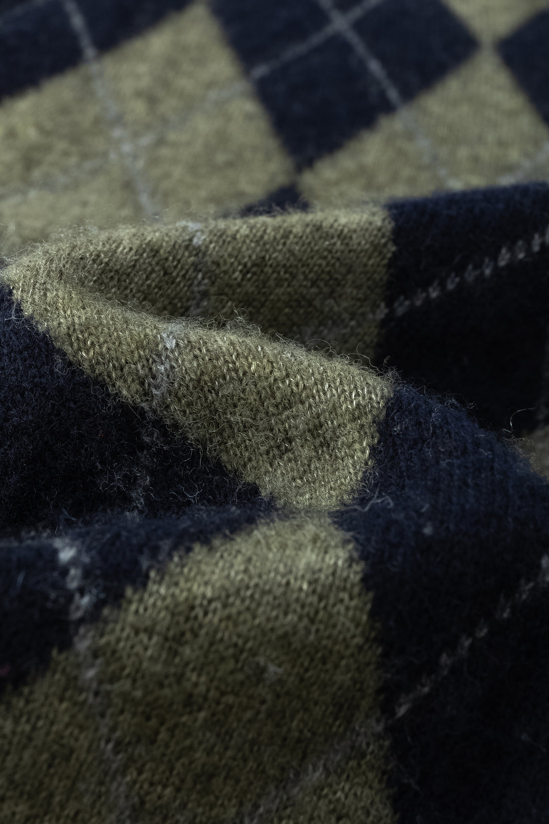 Araki checked knit