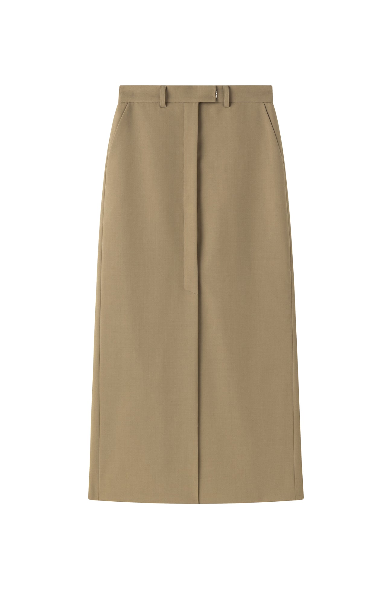 Esha wool long skirt