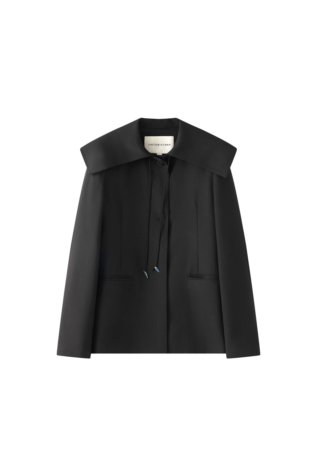 Portia big collar blazer
