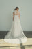 Claudia peplum wedding gown