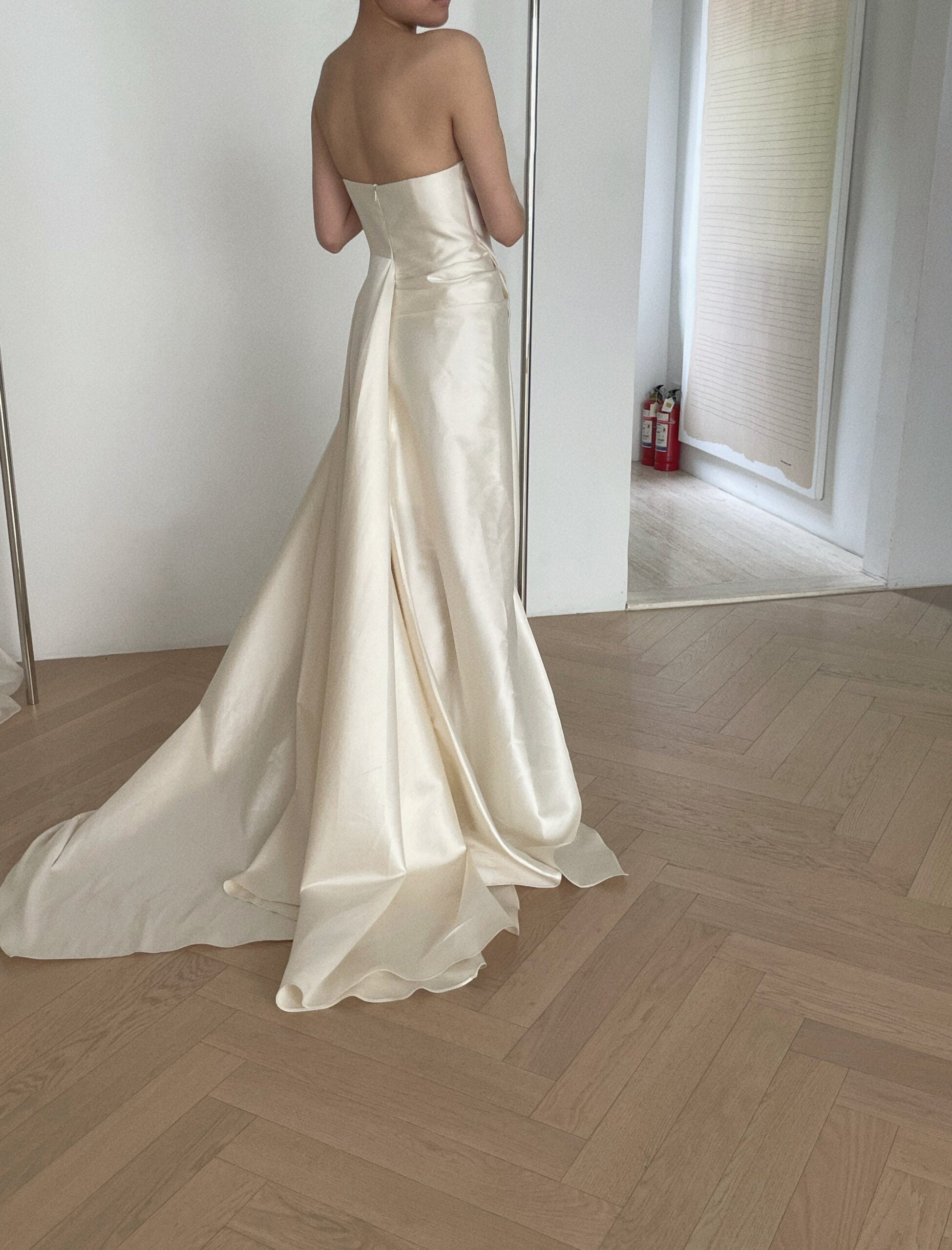 Ada silk gown