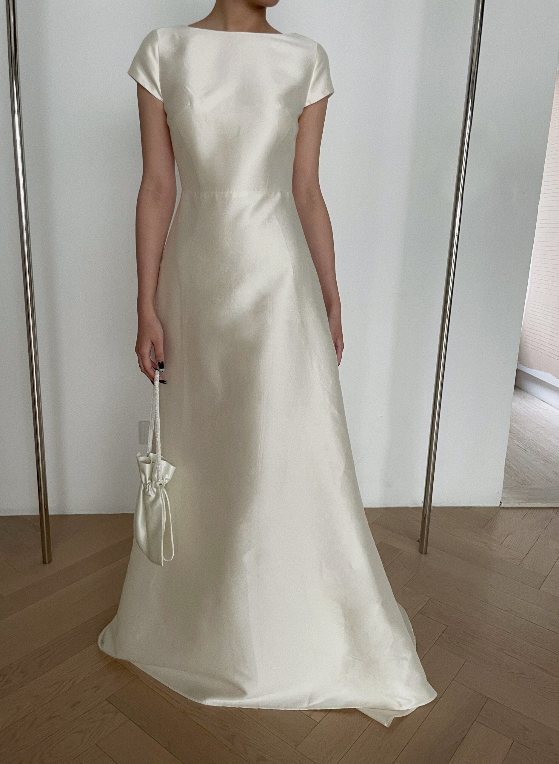 Catherine silk gown