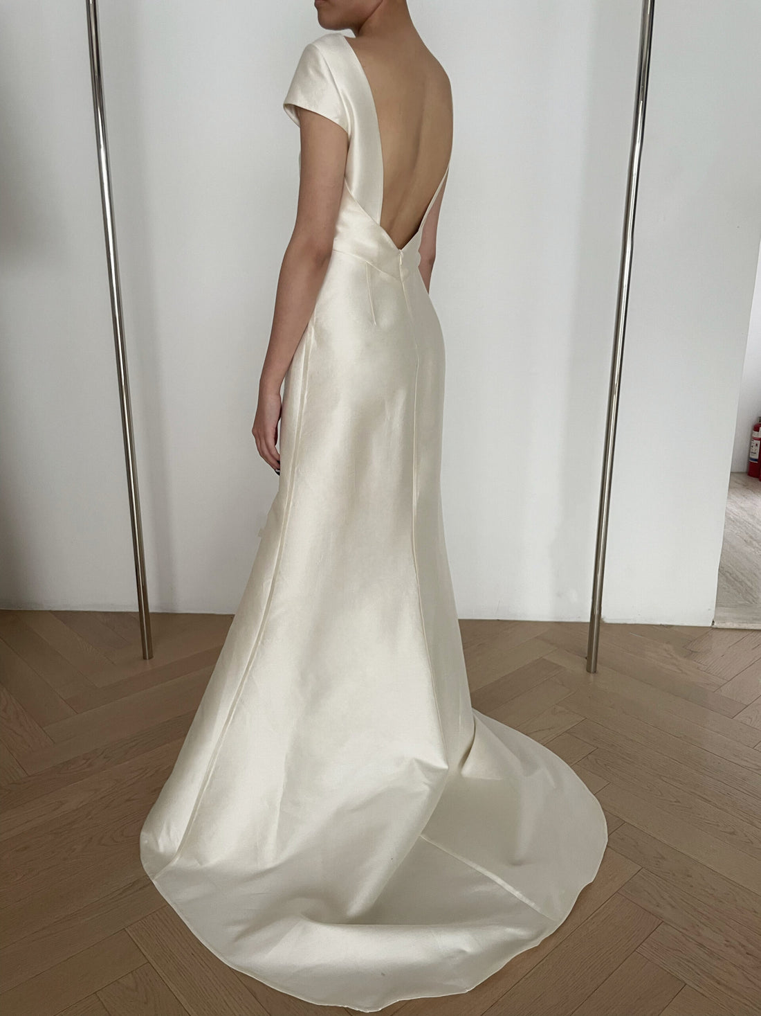 Catherine silk gown