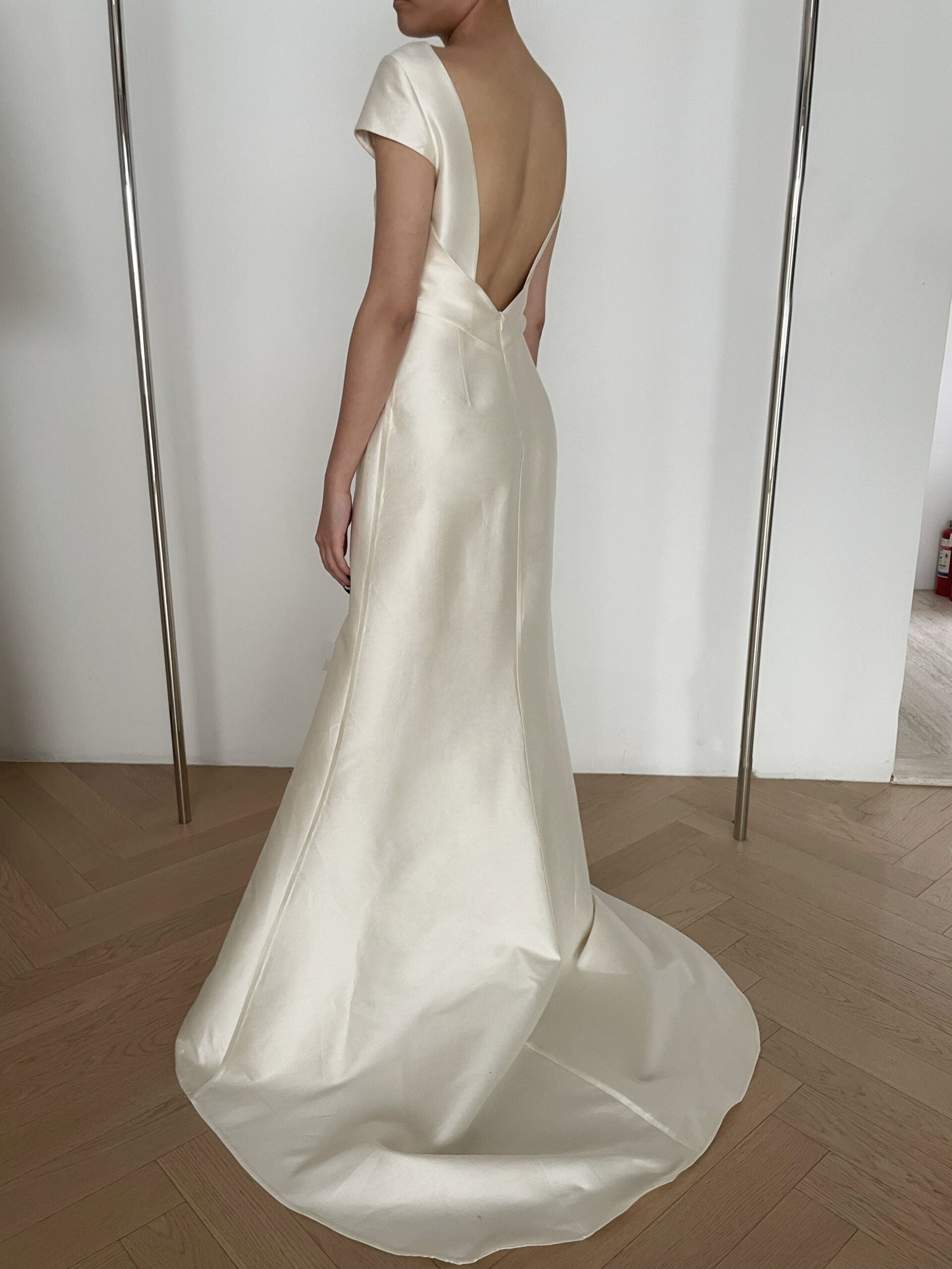 Catherine silk gown