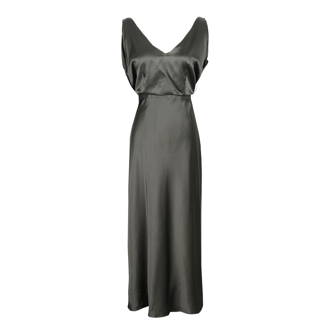 Vivian knot silk dress