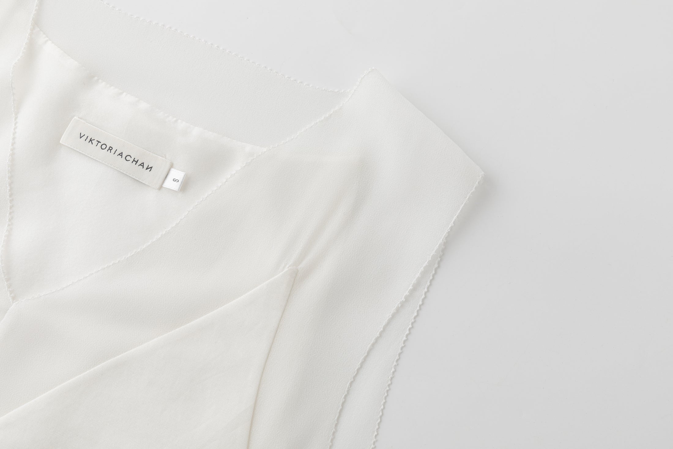 Irene patched silk tank