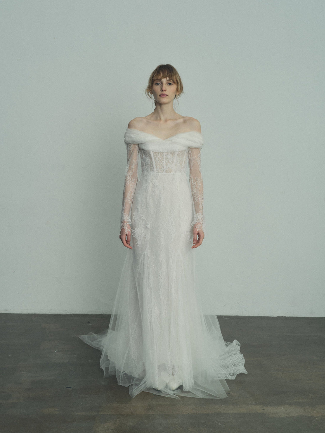 Odina lace gown