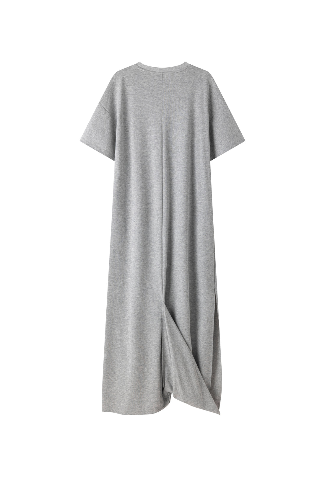 Shanti draped jersey dress