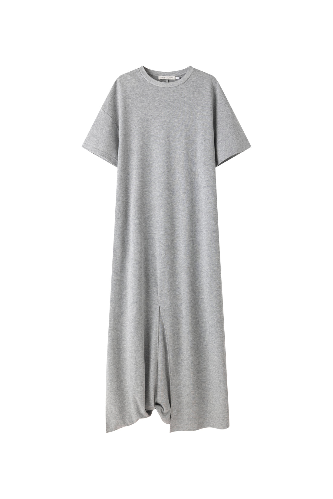 Shanti draped jersey dress