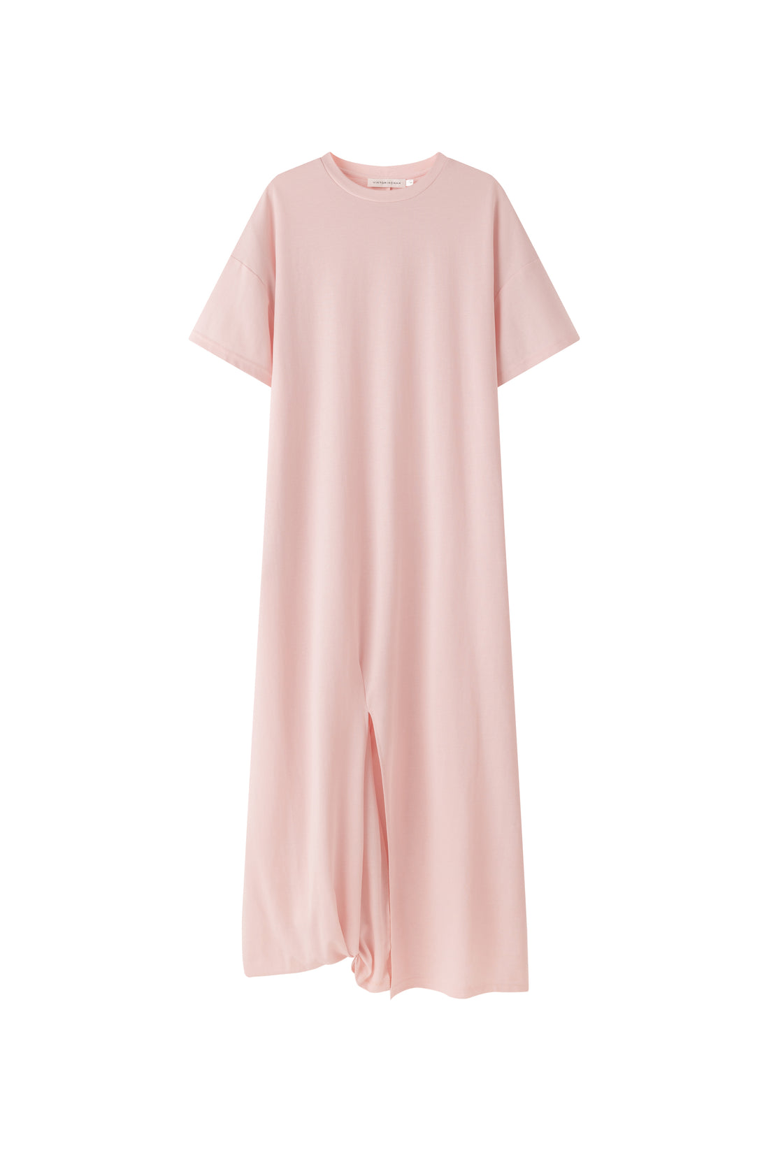 Shanti draped jersey dress