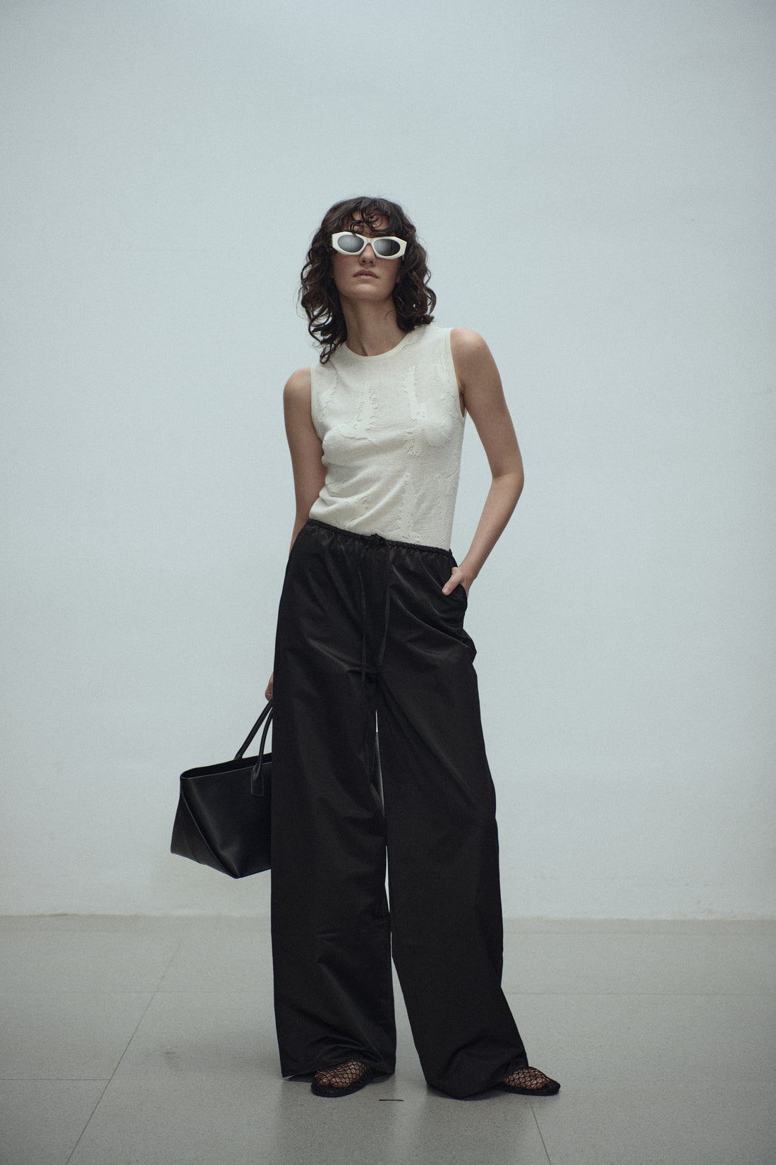 Hermoni silk trousers