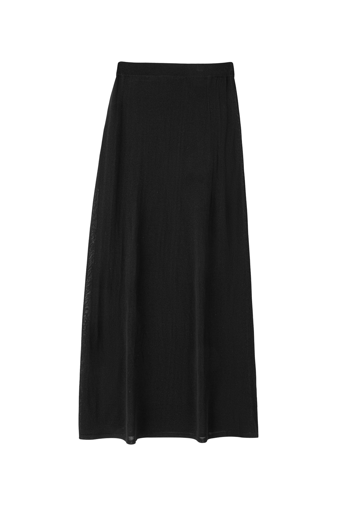 Shanti sheer knit skirt