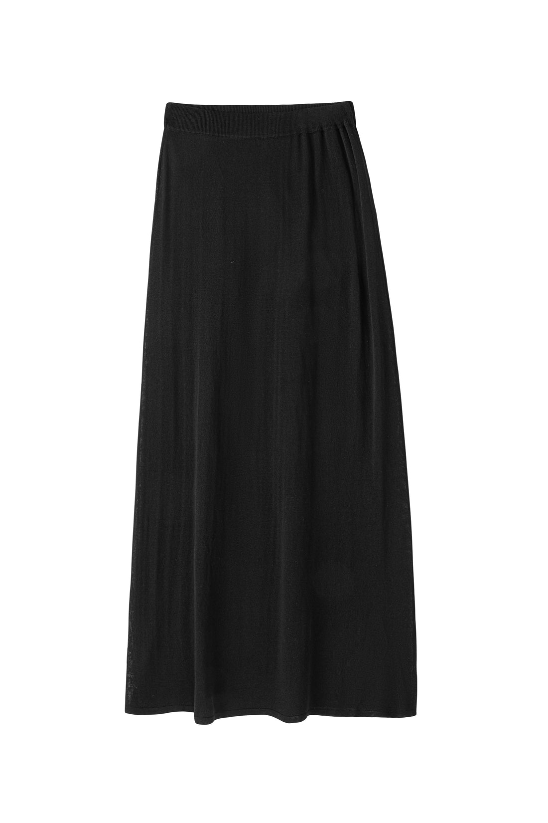 Shanti sheer knit skirt