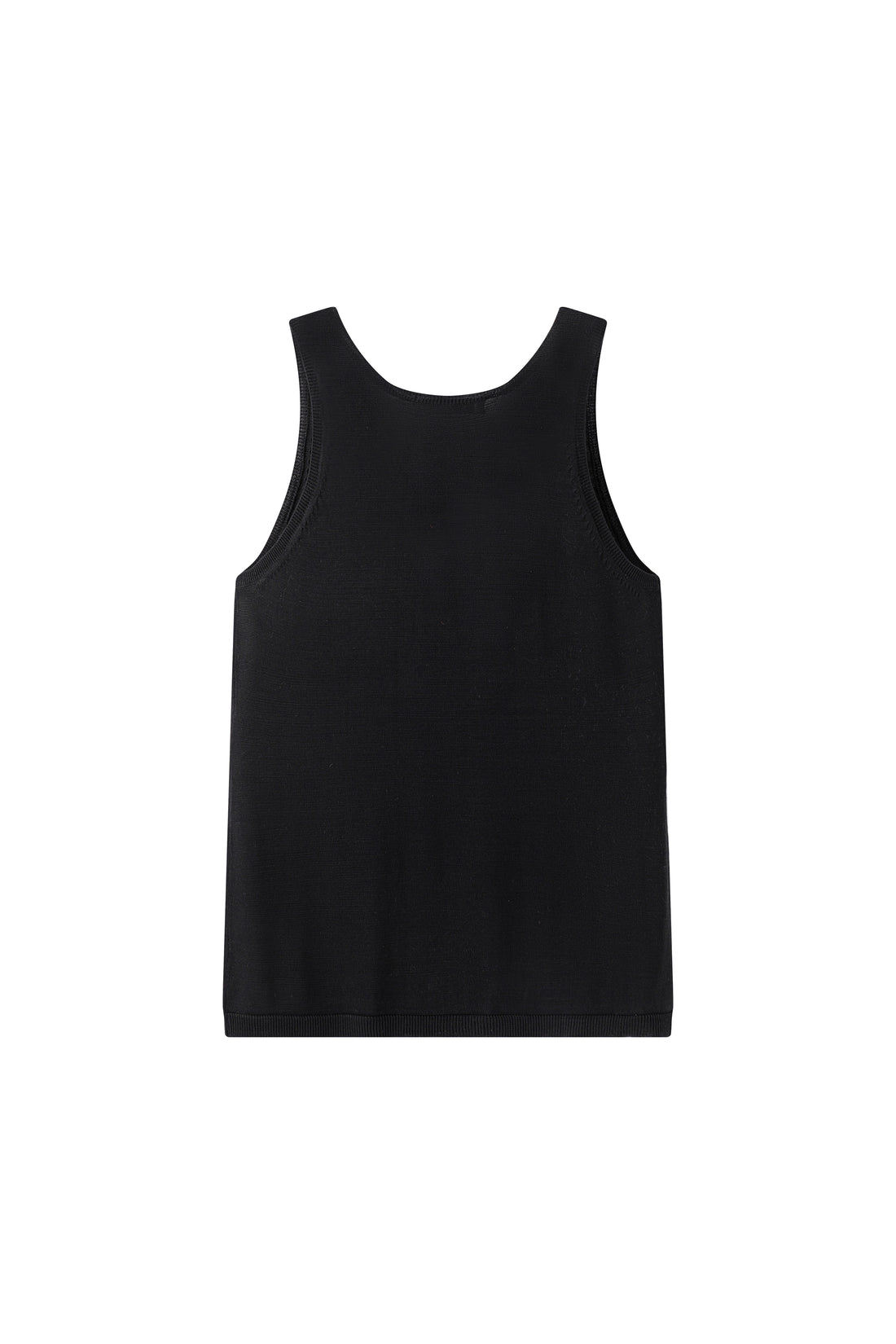 Gelene silk knit tank