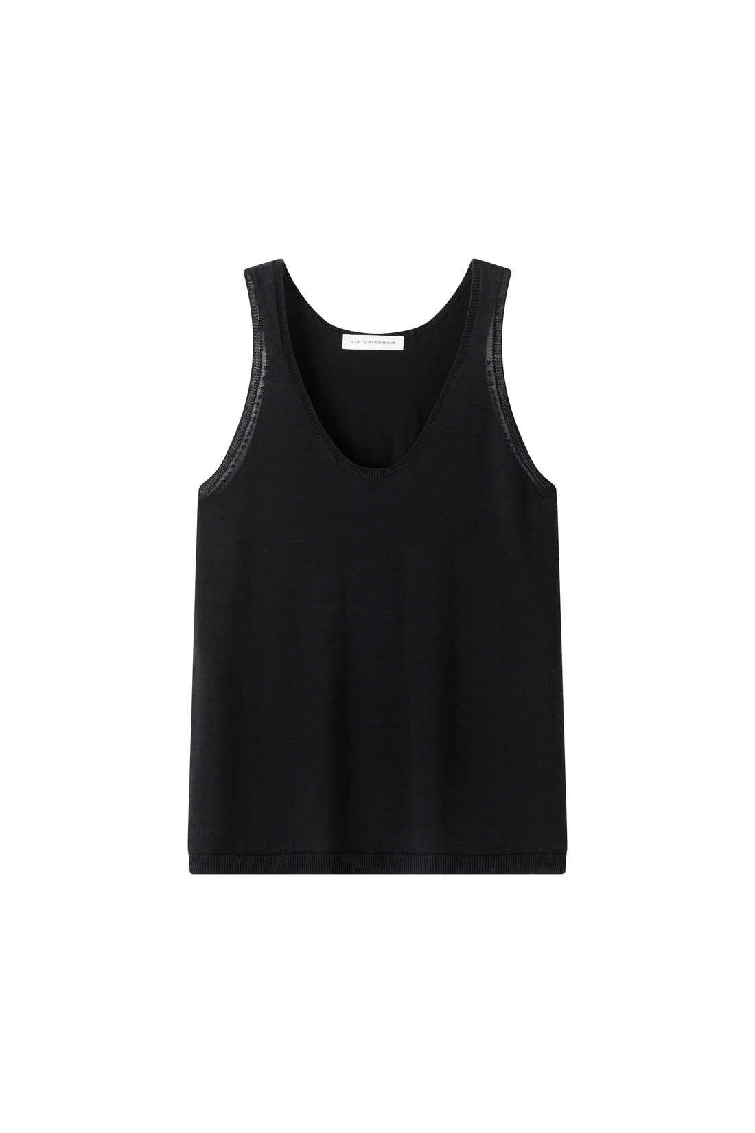 Gelene silk knit tank