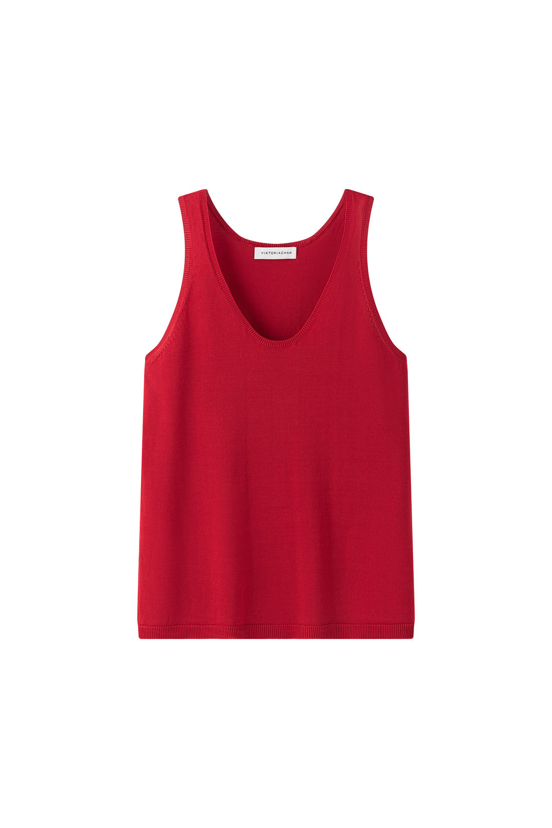 Gelene silk knit tank