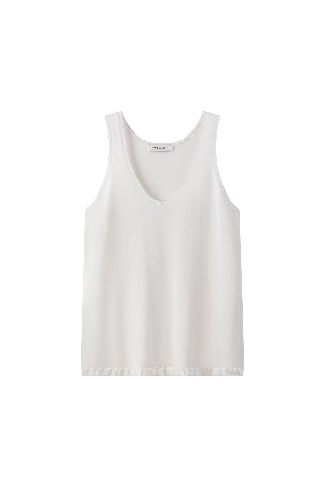 Gelene silk knit tank