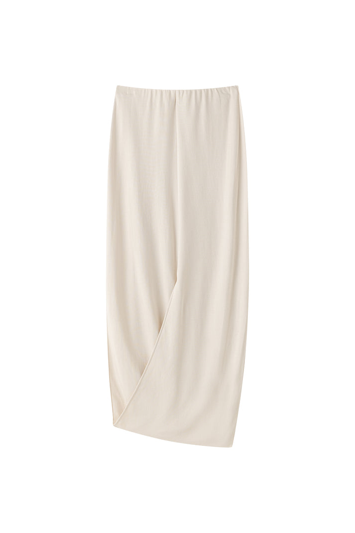 Shanti jersey twist skirt