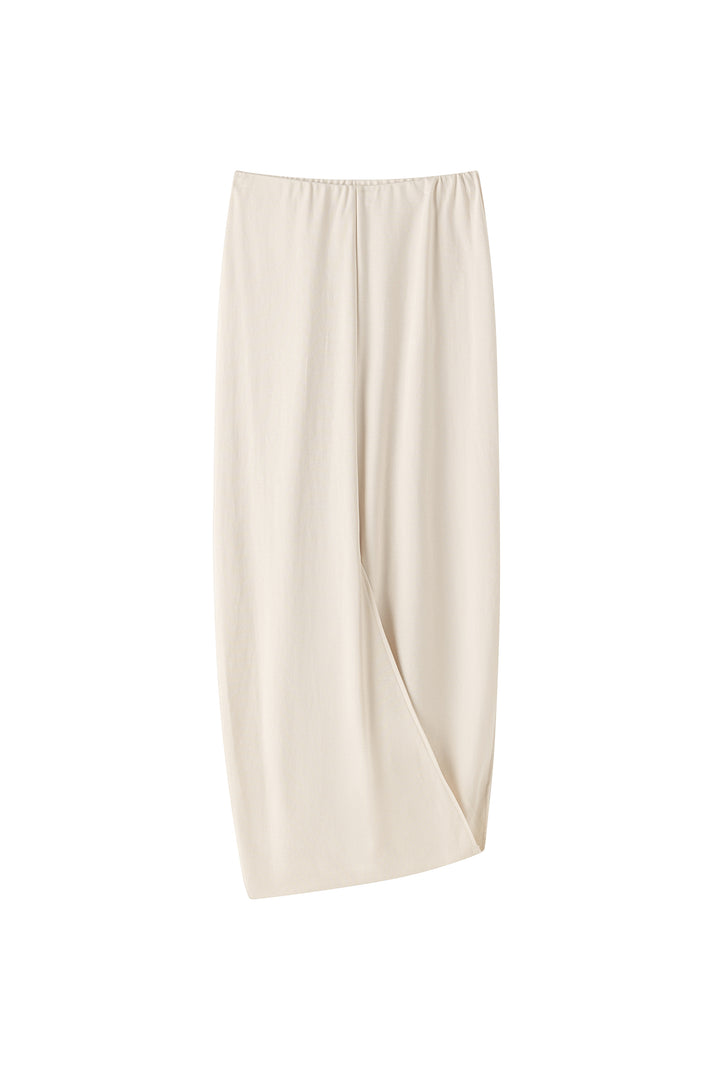Shanti jersey twist skirt