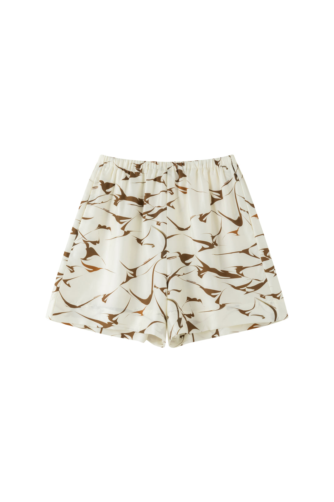 Tully silk shorts