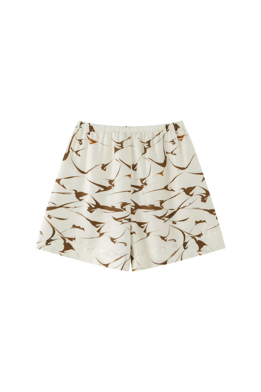 Tully silk shorts