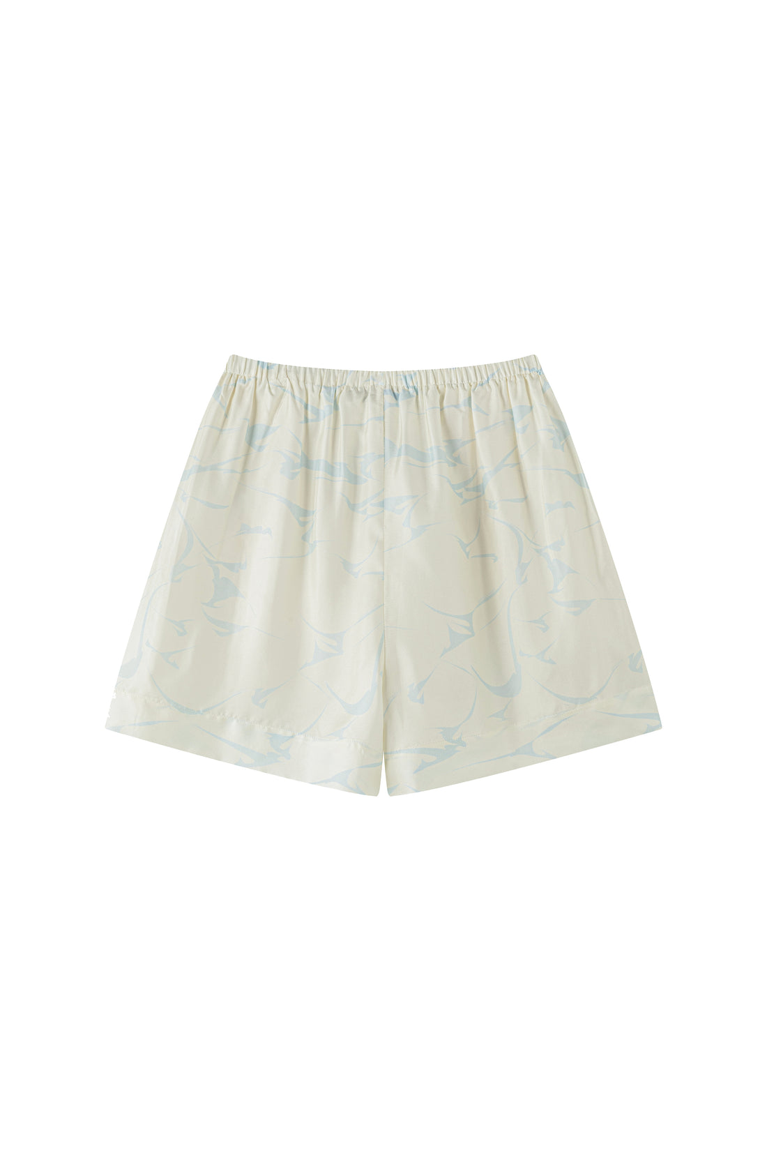 Tully silk shorts