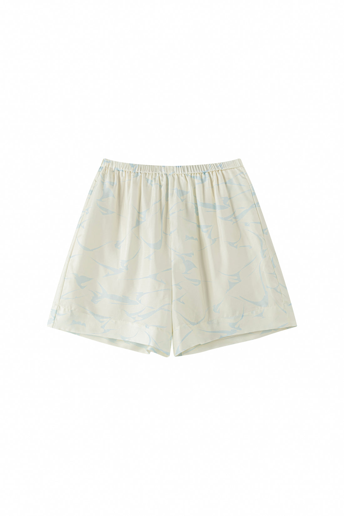 Tully silk shorts