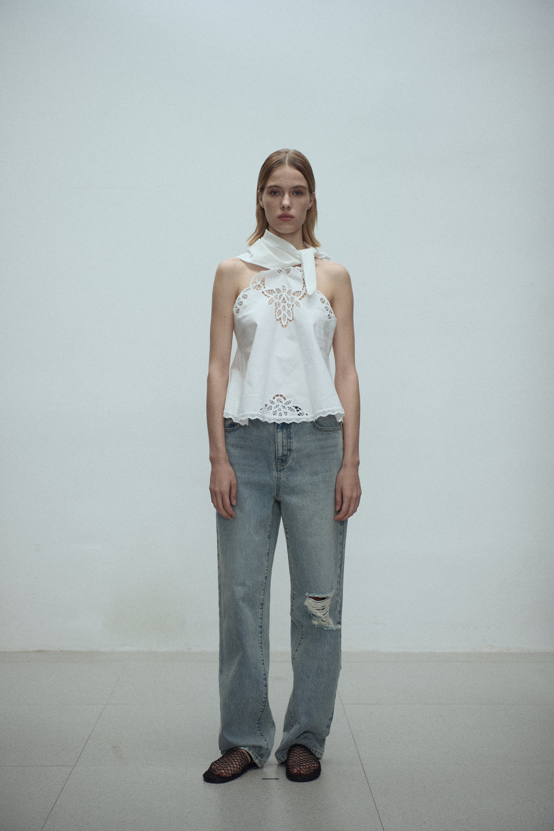 Irene lace top