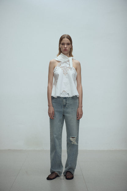 Irene lace top