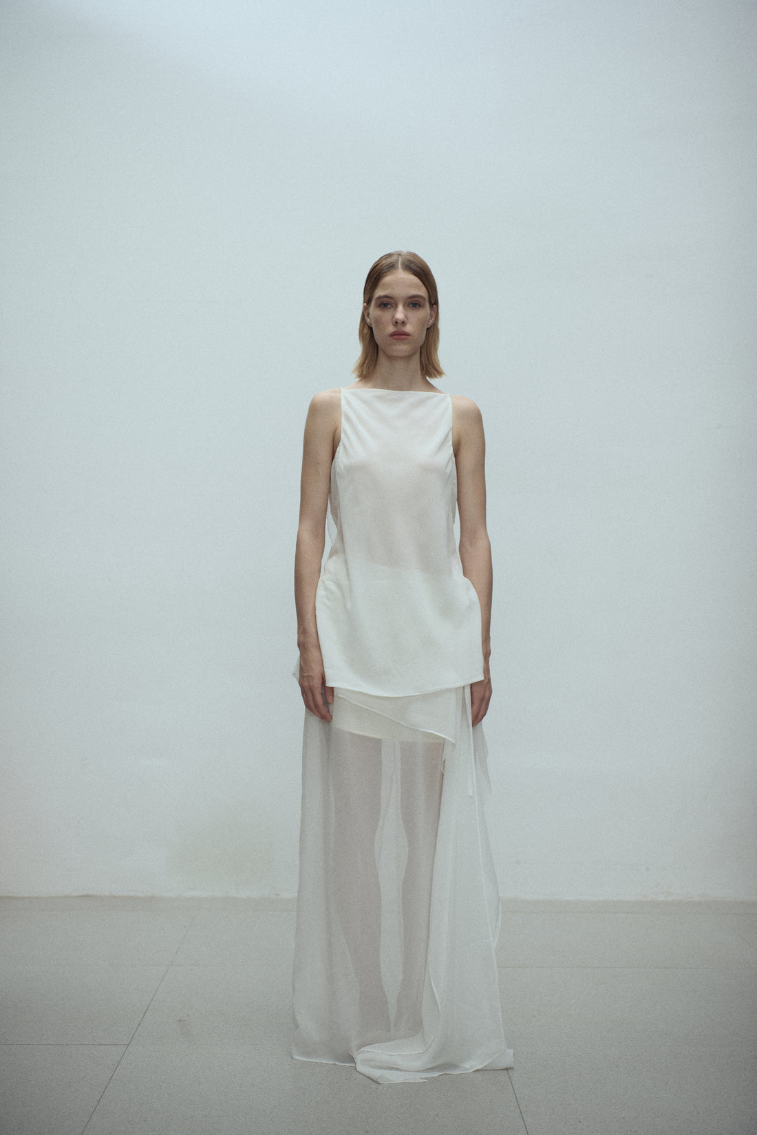 Gelene chiffon tank