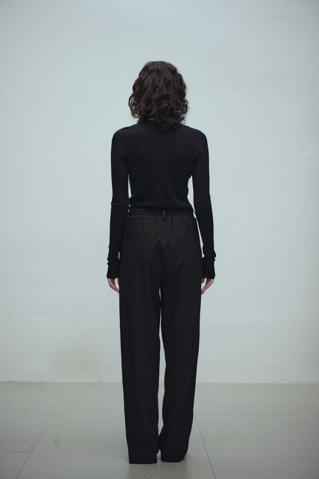 Amani strap trousers